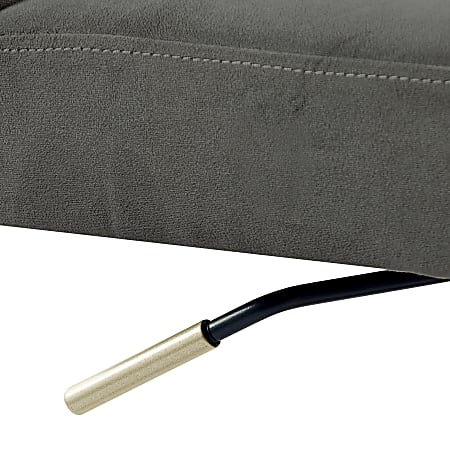 Elle D cor Giselle Modern Ergonomic Fabric Mid Back Home Office