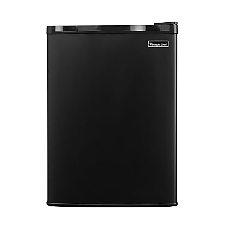 Magic Chef 2.6 Cu. Ft. Mini Refrigerator, Black, Total Qty 1
