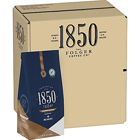 1850 Whole Bean Pioneer Blend Coffee - Medium - 32 oz - 1 Each 1850 Whole Bean Pioneer Blend Coffee - Medium - 32 oz - 1 Each