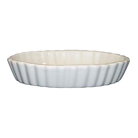 International Tableware Oval Crème Brûlée Cups, 7 Oz, White, Set Of 24 Cups