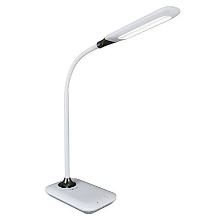 OttLite® Wellness Enhance LED Sanitizing Desk Lamp With USB Charging, 21"H