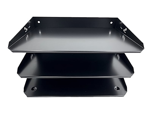 Huron Horizontal Slots Desk Organizer - 6 Compartment(s) - Horizontal - 6