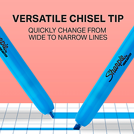 Pentel Handy-line S Retractable Permanent Yellow Highlighters - 12-Pack, Fine Bullet Tip, NXS15-G
