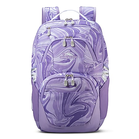 High Sierra Swoop Laptop Backpack With 17" Laptop Pocket, Marble