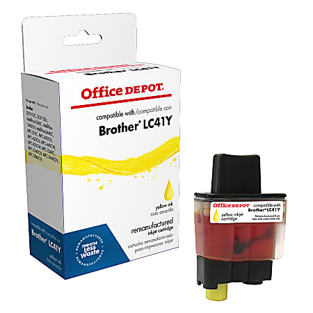 Clover Imaging Group™ Remanufactured Yellow Ink Cartridge Replacement For Brother® LC41Y, R-LC41YS