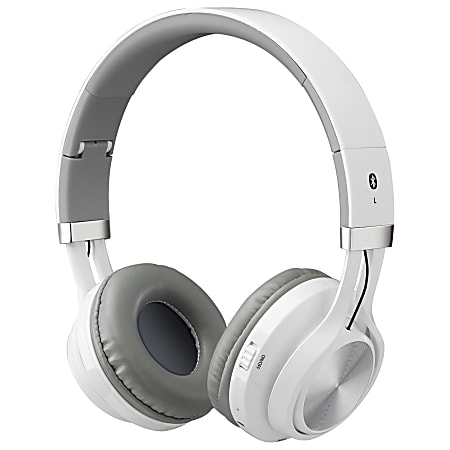 iLive Bluetooth® Headphones, On Ear, White, IAHB56W