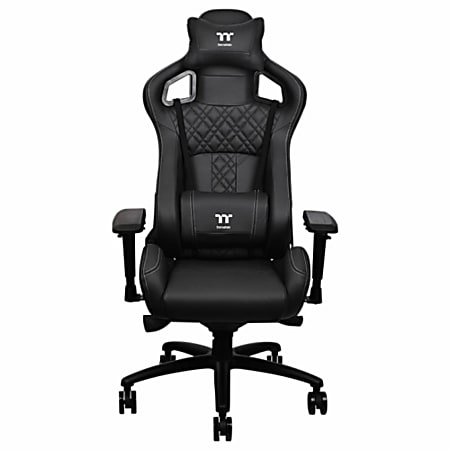 Thermaltake X-Fit Series Real Leather Gaming Chair, Black