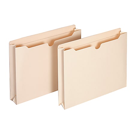 Office Depot Brand Expanding File Jacket 1 Capacity Legal Size Manila ...