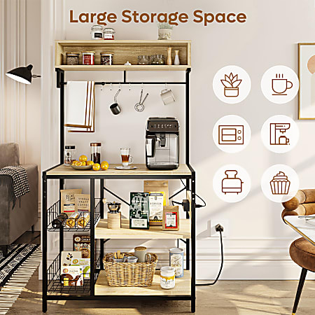 Kitchen baker's rack utility storage shelf sales
