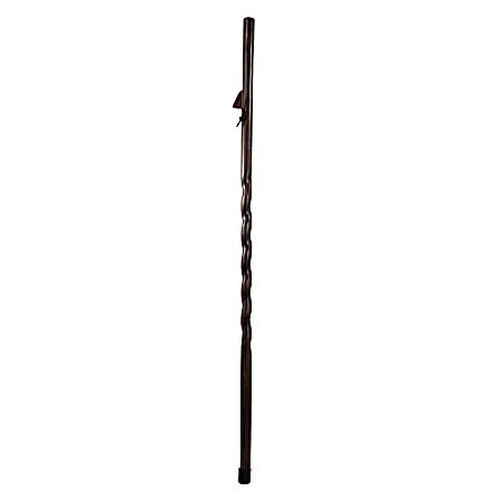Brazos Walking Sticks™ Twisted Trail Blazer Walking Stick, 55", Red