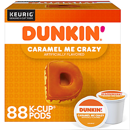 Dunkin&#x27; Donuts Coffee K-Cup® Pods, Caramel Me Crazy,
