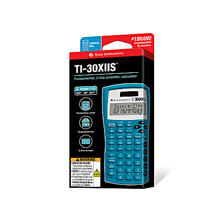 Texas Instruments TI 30X IIS Solar Scientific Calculator