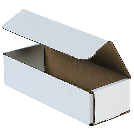 Office Depot® Brand 16" Corrugated Mailers, 4"H x 6"W x 16"D, White, Pack Of 50