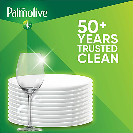 Palmolive Antibacterial Ultra Dish Soap - Concentrate - 35.2 fl oz (1.1 quart) - 9 / Carton - pH Balanced, Residue-free, Non-abrasive, Antibacterial - Orange