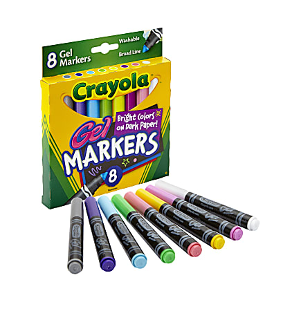 Crayola Pip Squeak Washable Coloring Markers 8/pk – Skool Krafts