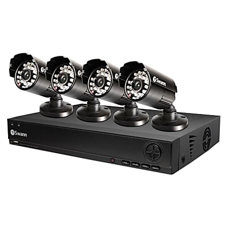 Swann DVR8-1000 8-Channel D1 Digital Video Recorder & 4 x PRO-530 Cameras