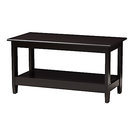 Baxton Studio Naila Coffee Table, Espresso