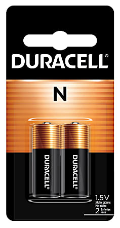 Duracell N 1.5V Specialty Alkaline Batteries, Pack Of