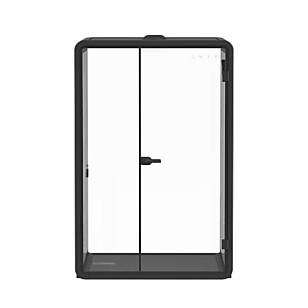 FlexiSpot P2F-Kit 2-Person Soundproof Booth, Gray, 91"H x 59"W