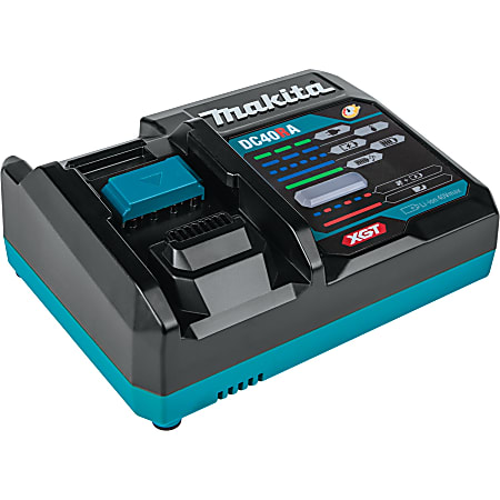 Makita USA XGT 40V Max Rapid Optimum Charger, Black, DC40RA