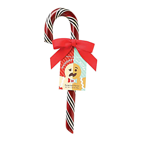Hammond's Candies Naughty or Nice Candy Canes, 1.75 Oz, Pack Of 48 Candy Canes