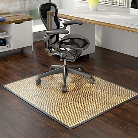 Office depot chair mat ya for hardwood floor