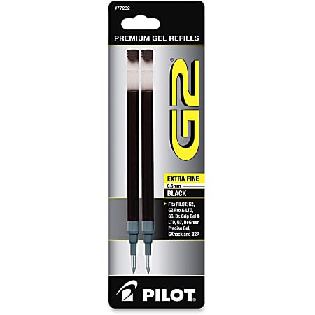 PARKER QUINK ricarica di inchiostro gel, punta fine (0,5 ), nero, 1