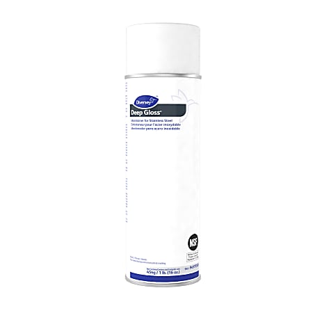 Diversey Deep Gloss&reg; Stainless Steel Maintainer, 16 Oz Bottle