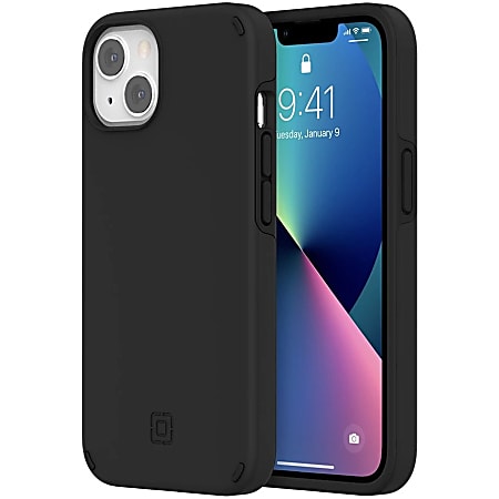 Incipio Duo for iPhone 13 - For Apple iPhone 13 Smartphone - Black - Soft-touch