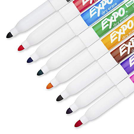 EXPO Neon Dry Erase Markers Assorted Pack Of 5 - Office Depot