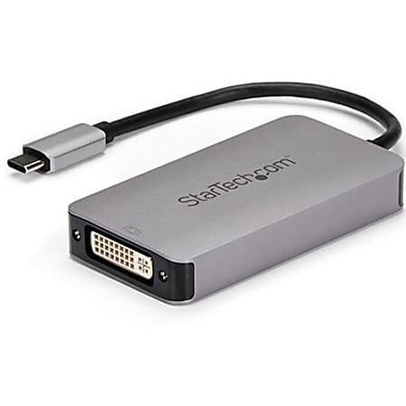 StarTech.com USB-C to DVI Adapter - Dual-Link Connectivity