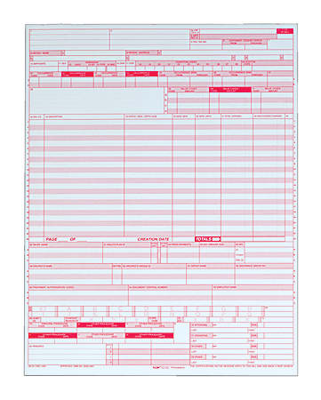 TOPS® UB-04 Forms, 1 Part, White, 8 1/2&quot;