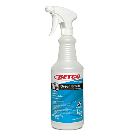 Betco® Best Scent Ocean Breeze Spray Bottles, 32