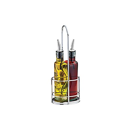 Tablecraft Gemelli™ Oil And Vinegar Bottle Set, 8.5 Oz, Clear