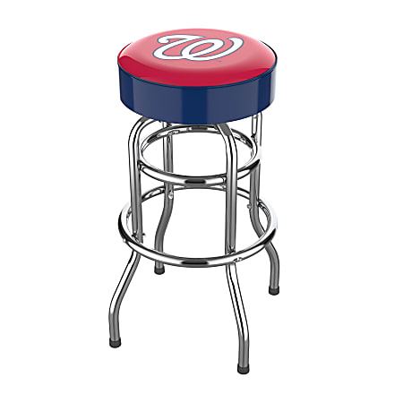 Imperial MLB Backless Swivel Bar Stool, Washington Nationals