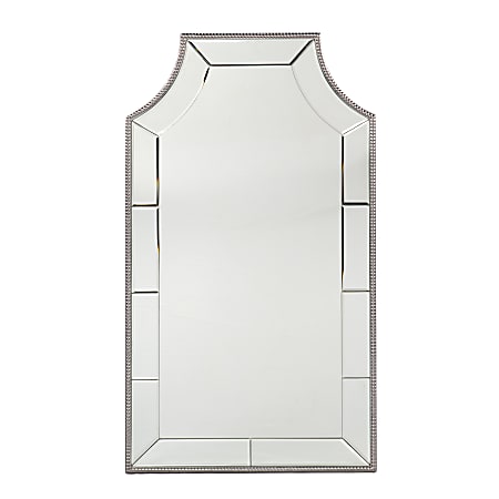 SEI Leaston Rectangular Decorative Wall Mirror, 35-1/2”H x 19-3/4”W x 3/4”D