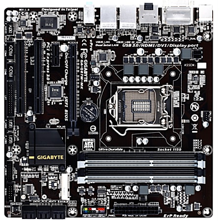 Gigabyte Ultra Durable 4 Plus GA-Q87M-MK Desktop Motherboard - Intel Q87 Express Chipset - Socket H3 LGA-1150