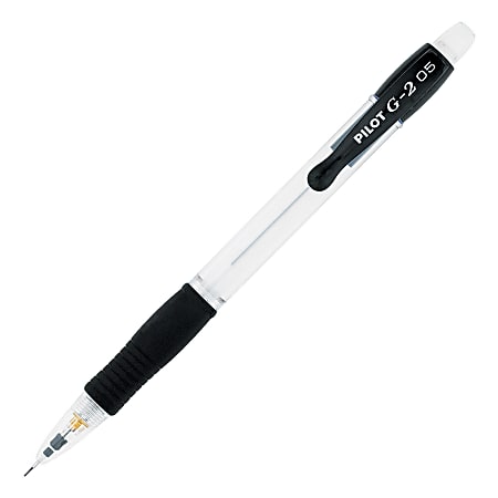 Pilot® G-2® Mechanical Pencils, 0.5mm, #2 Lead, Clear