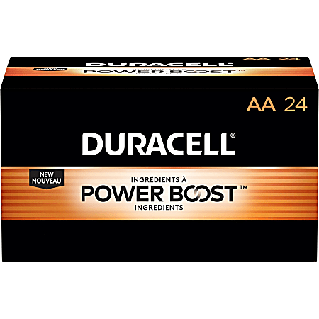 Duracell Coppertop Alkaline AA Battery Boxes of 24 - For Multipurpose - AA - 6 / Carton