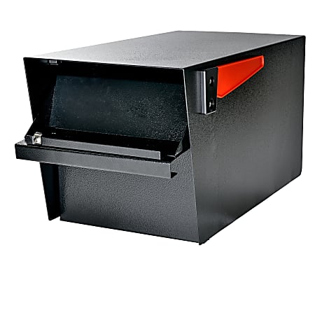 Mail Boss Mail Manager Rear Locking Street Safe 11 14 H x 10 34 W x 21 ...