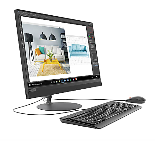 Lenovo IdeaCentre 520 All In One PC 23.8 Full HD Screen AMD Ryzen