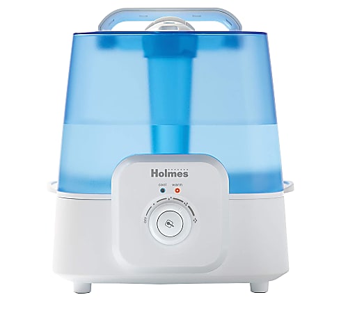 Holmes® Ultrasonic Humidifier, 9-5/16"H x 8-3/4"W x 9-1/2"D, White