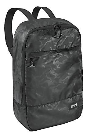 Solo® Packable Backpack, Black Camo
