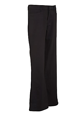 Royal Park Girls Uniform, Flat-Front Pants, Size 8, Black