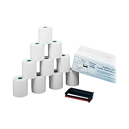 PM Perfection Receipt Paper, 2 1/4" x 840", Canary/White, Carton Of 50 Rolls