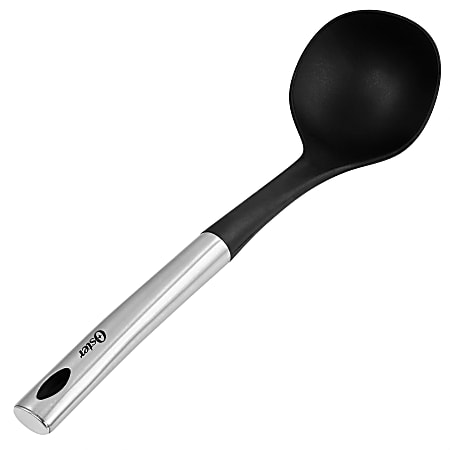 Oster Baldwyn Nylon Ladle Kitchen Utensil, 13-1/4", Black