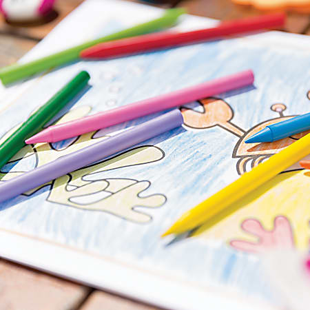 BIC Kids Crayons 16/Pack (BKPC16-AST)