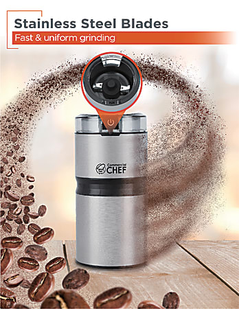 Cuisinart Grind Central 3 oz. Brushed Stainless Steel Blade Coffee Grinder  DCG-12BC - The Home Depot