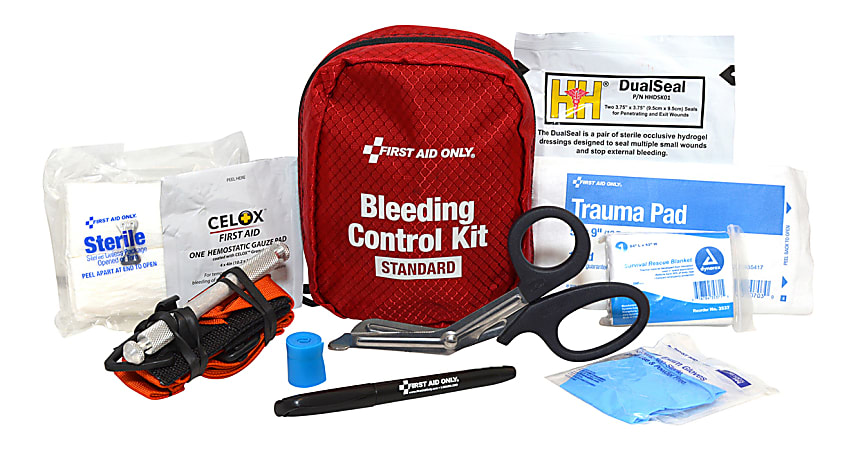 First Aid Only Texas Mandate Bleeding Control Kit,