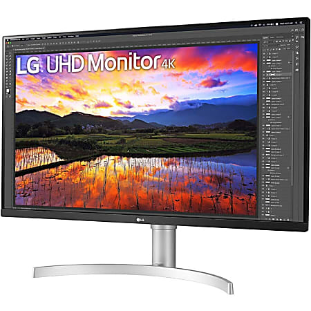 LG 32BN67U-B 31.5" 4K UHD LED Gaming LCD Monitor - 16:9 - Textured Black - 32" Class - In-plane Switching (IPS) Technology - 3840 x 2160 - 1.07 Billion Colors - FreeSync - 350 Nit Typical, 380 Nit Peak - 5 ms GTG - 60 Hz Refresh Rate - HDMI - DisplayPort